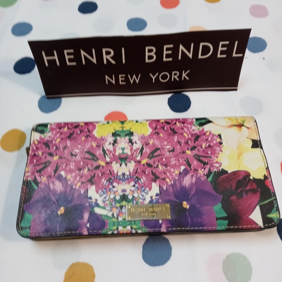 💐Henri Bendel Kaleidoscope Floral Wallet💐 bright and colorful wallet - Picture 11 of 11